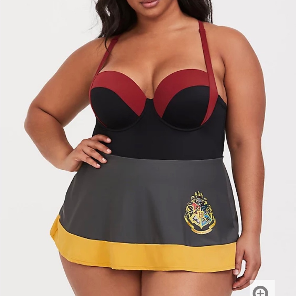 Plus size 3 torrid Harry Potter 1 piece swim
